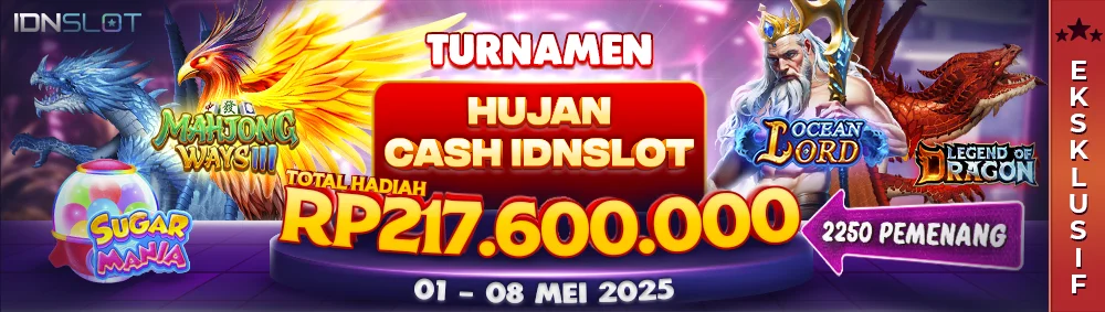 Turnamen Hujan Cash IDNSLOT 2025
